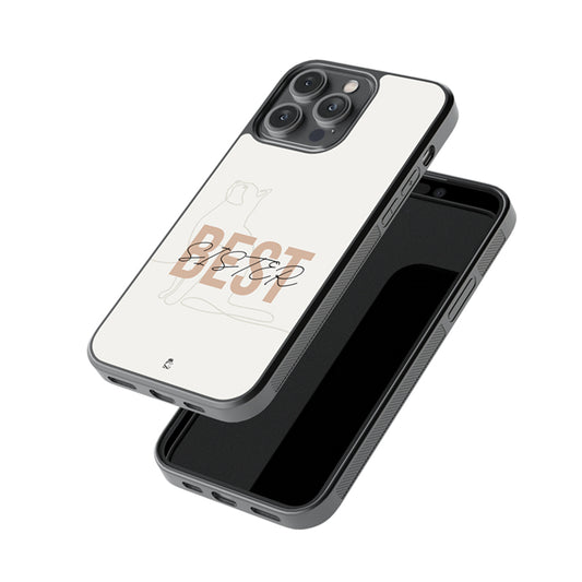 Best Cat Sister Glossy Metal Case
