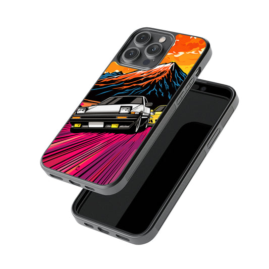 Drag Racing Glossy Metal Case