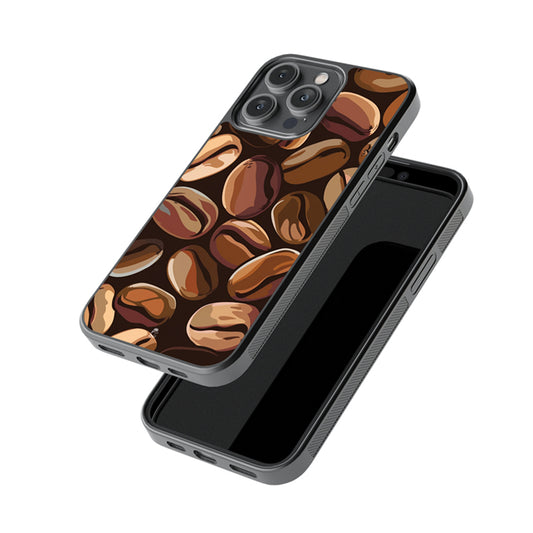 The Real dark beans glossy metal case