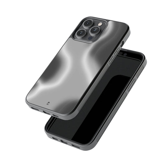 Grey Crome Aura Glossy Metal Case