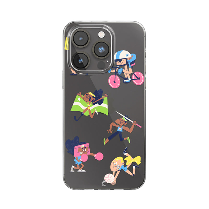 Sports Lover Clear Silicone Case