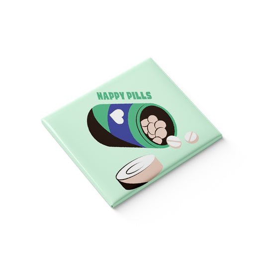 Happy Pills Fridge Magnet