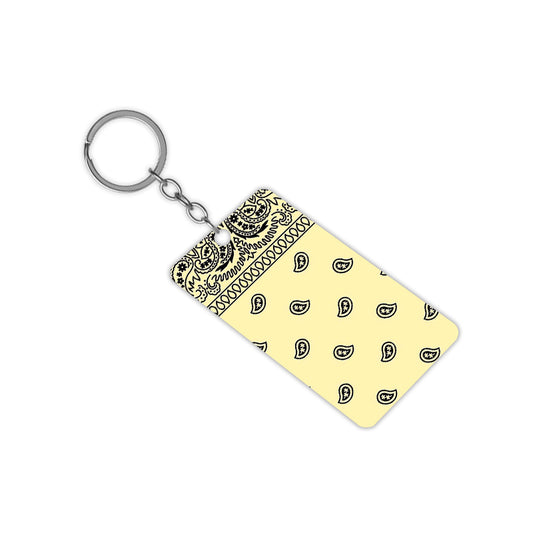 Saree Pattern Keychain