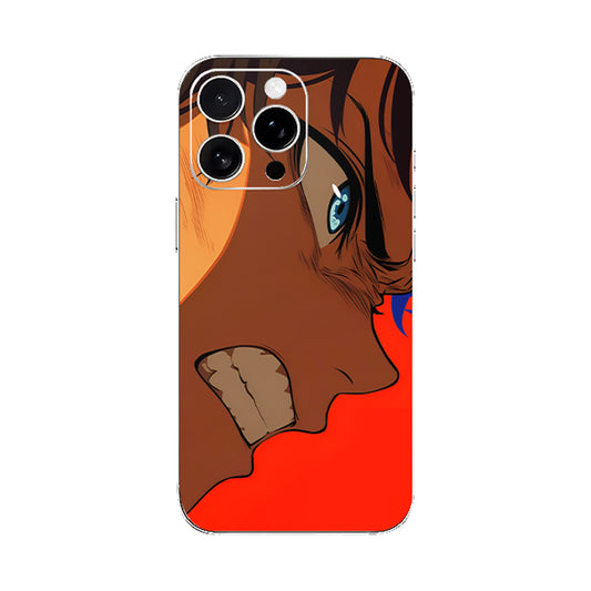 Angry Man Mobile Phone Skin