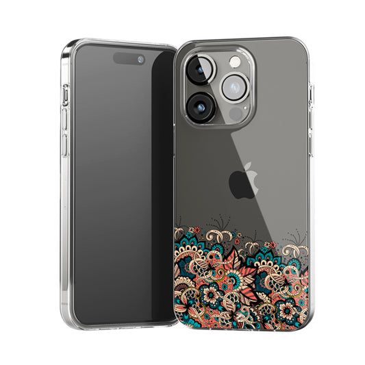 Mehandi Clear Silicone Case