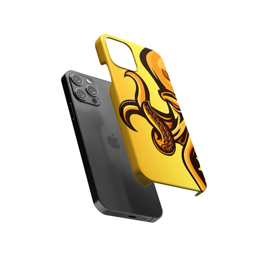 Angry Octopus Slim Hard Case