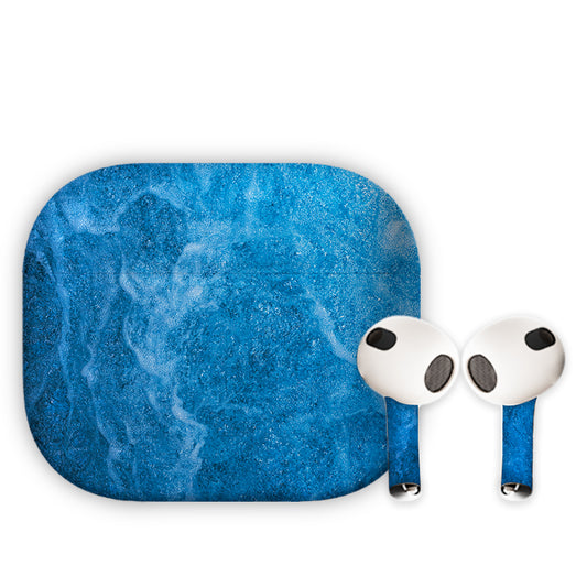 Blue Galaxy Earbuds Skin