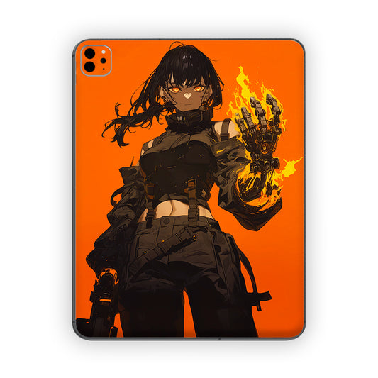 Anime Heroine Ipad Skin