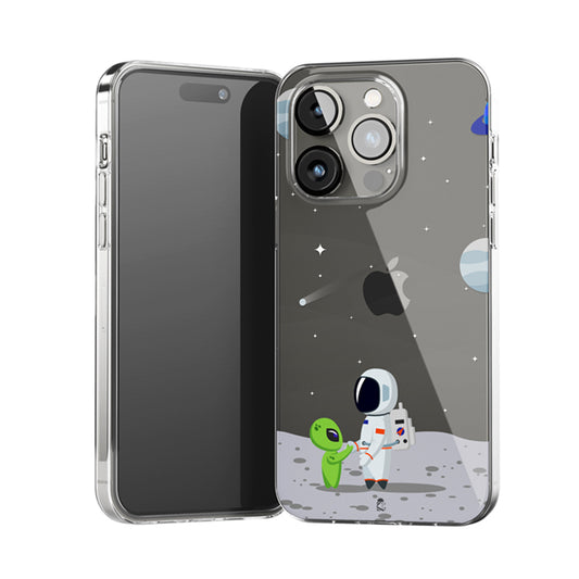 Space Friends Clear Silicone Case