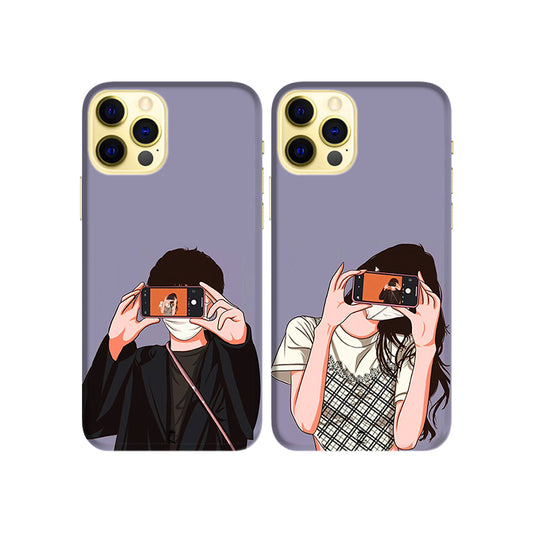 Photo Lovers Slim Hard Couple Phone Case
