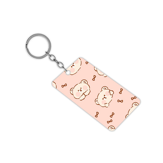 Cute Teddy Keychain
