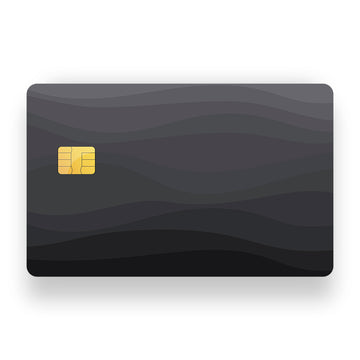 Ash Grey Debit Card Skin
