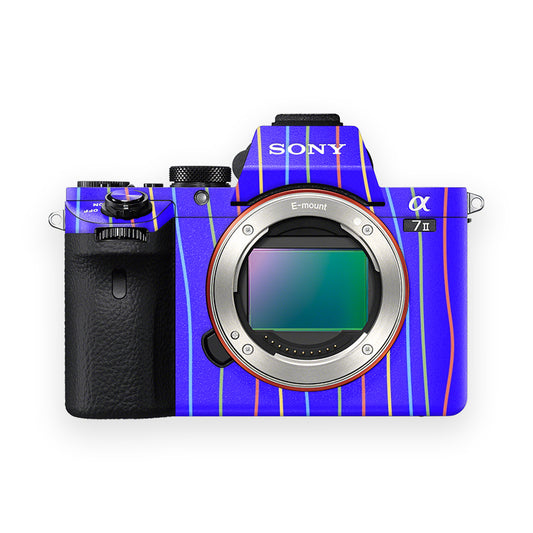 Blue Stripe Camera Skin
