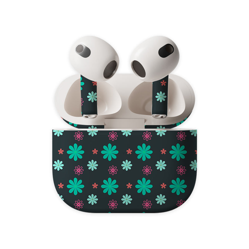 Flowers Earbuds Skin