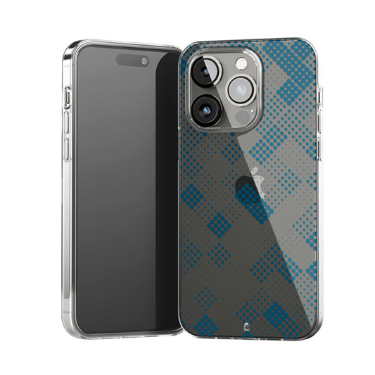 Dotted Blues Clear Silicone Case
