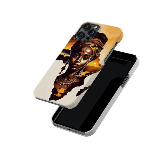 Ancient Beauty Queen Slim Hard Case