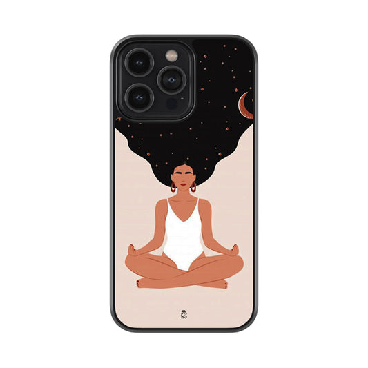 Meditation For Peace Glossy Metal Case