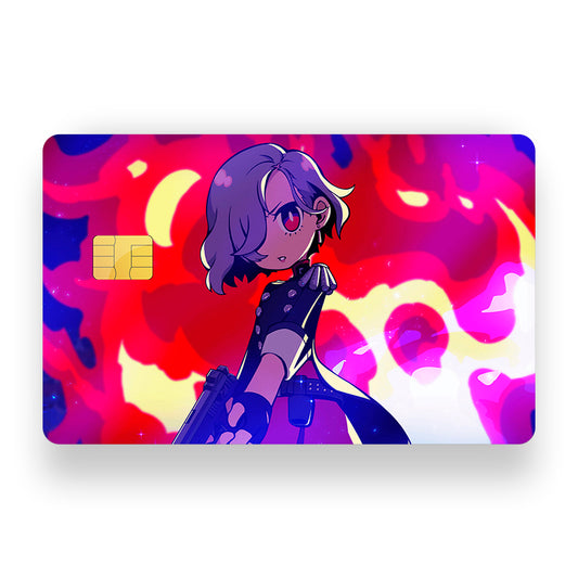 Anime Girl Debit Card Skin