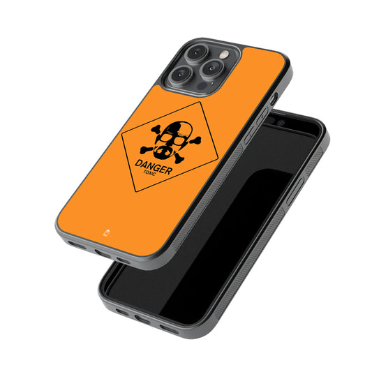 Danger Toxic Glossy Metal Case
