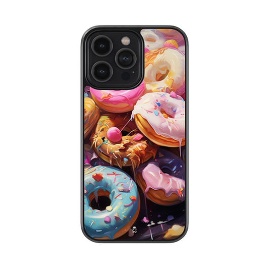 High On Donut Glossy Metal Case