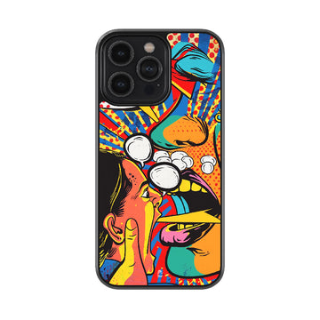 Toxic Tongue Glossy Metal Case