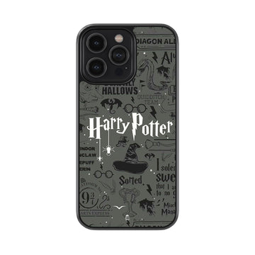 Retro Harry Potter Glossy Metal Case