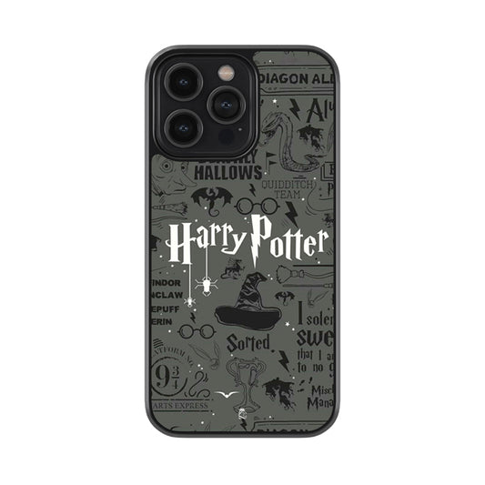 Retro Harry Potter Glossy Metal Case