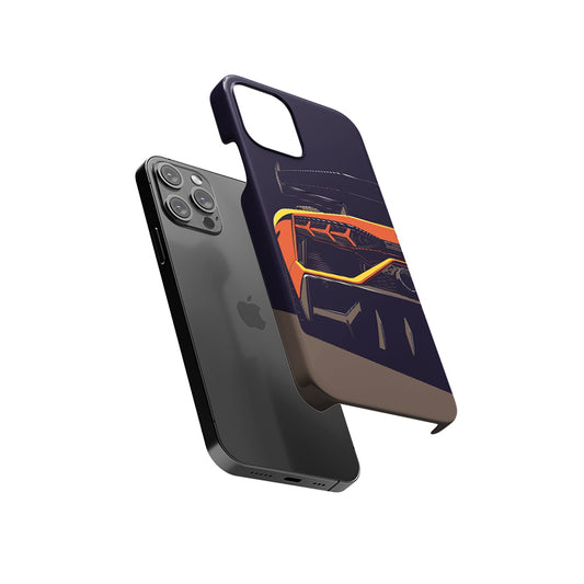 Cool Back View Slim Hard Case