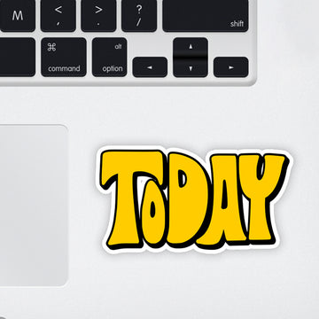 Today Laptop Sticker