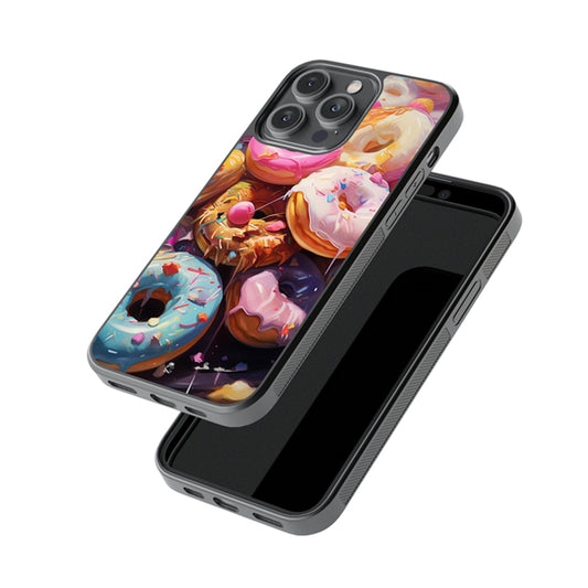 High On Donut Glossy Metal Case