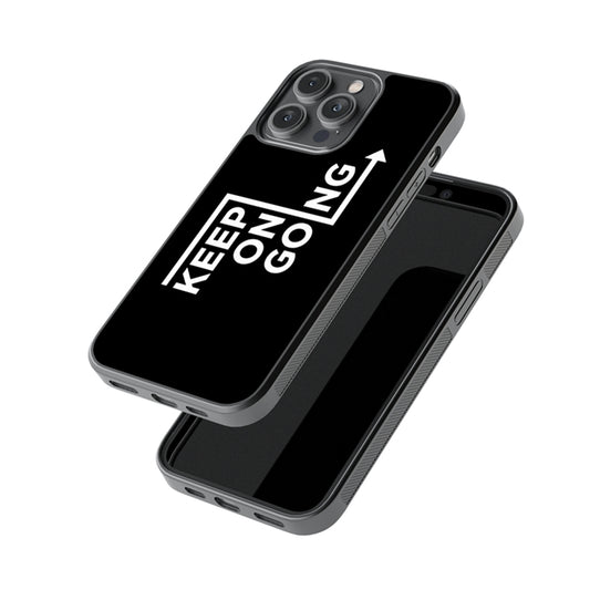 Keep On Going Glossy Metal Case