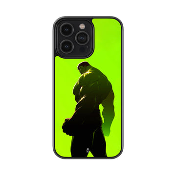 Green Big Hulk Glossy Metal Case