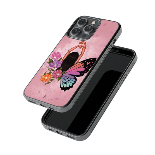 Reel Butterfly Glossy Metal Case