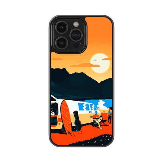 The Voyager's Relax glossy metal case