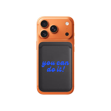 You can do it Magsafe Wallet