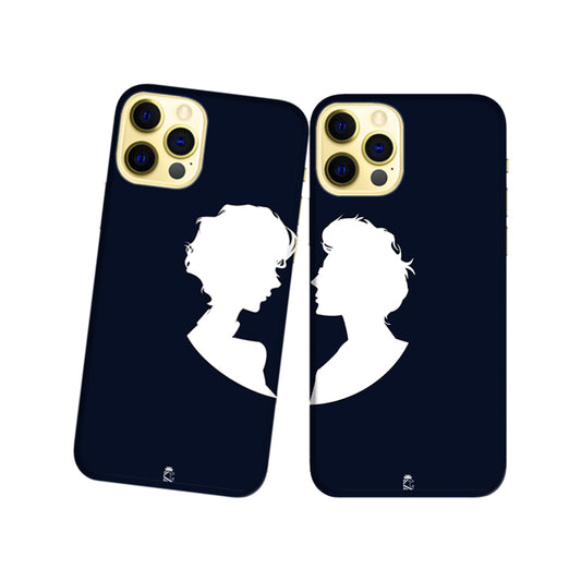 Made for You Slim Hard Couple Phone Case