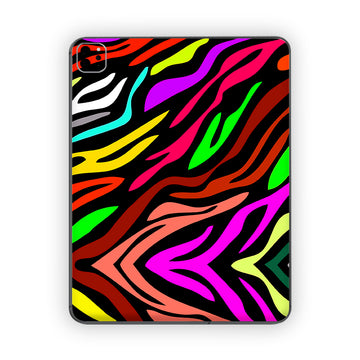 Colourful Stripes Ipad Skin