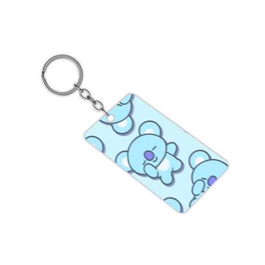 Trippy Ted Keychain