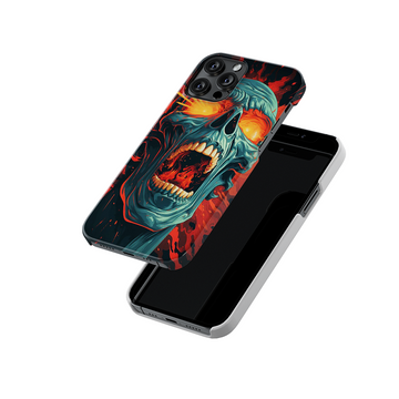 Fire Skull Slim Hard Case