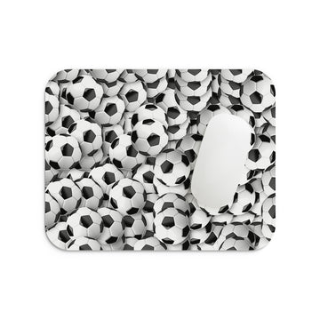 Footballs Mouse Pad