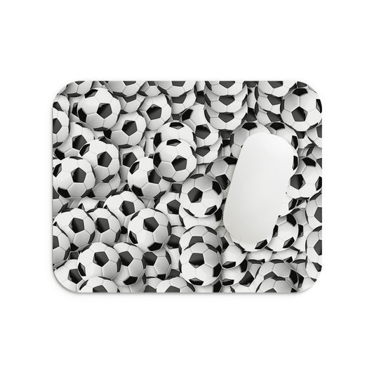 Footballs Mouse Pad