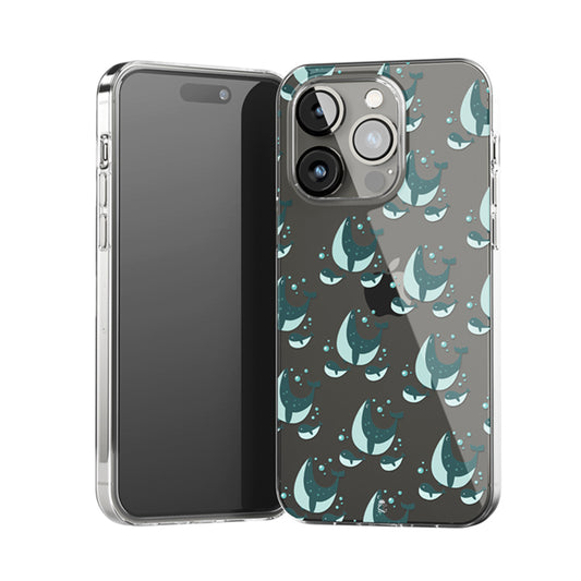 The Whales Clear Silicone Case