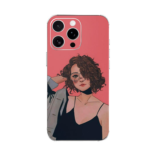 Beautiful Lady Mobile Phone Skin