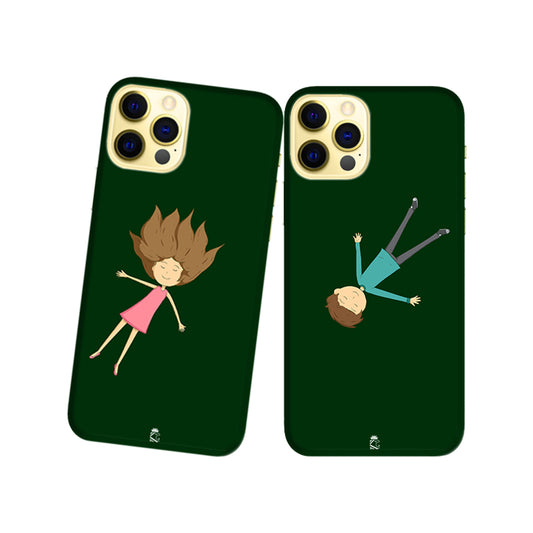 Thinking about You Slim Hard Couple Phone Case