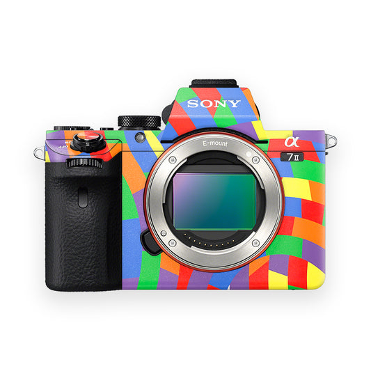 Checkered Boxes Camera Skin