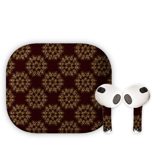 Royal Motif Earbuds Skin