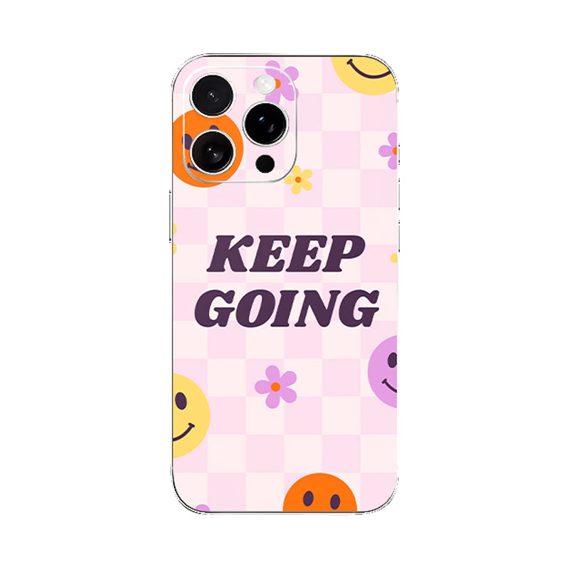Keep Going Mobile Phone Skin