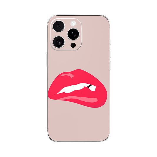 Bitting Lips Mobile Phone Skin