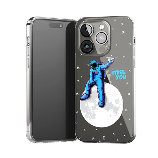 I Miss You Clear Silicone Case