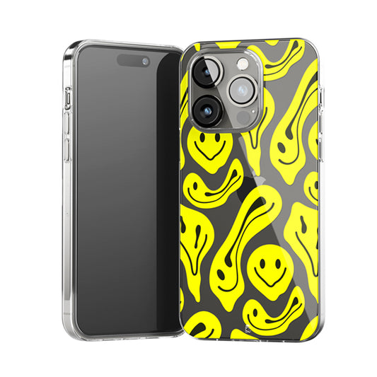 Smile Waves Clear Silicone Case